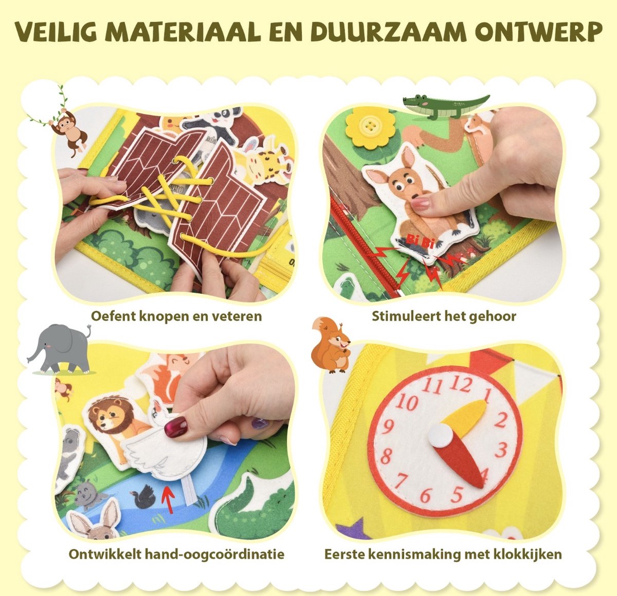 Bidiboo montessori 20-in-1 Busy Nederlandstalig