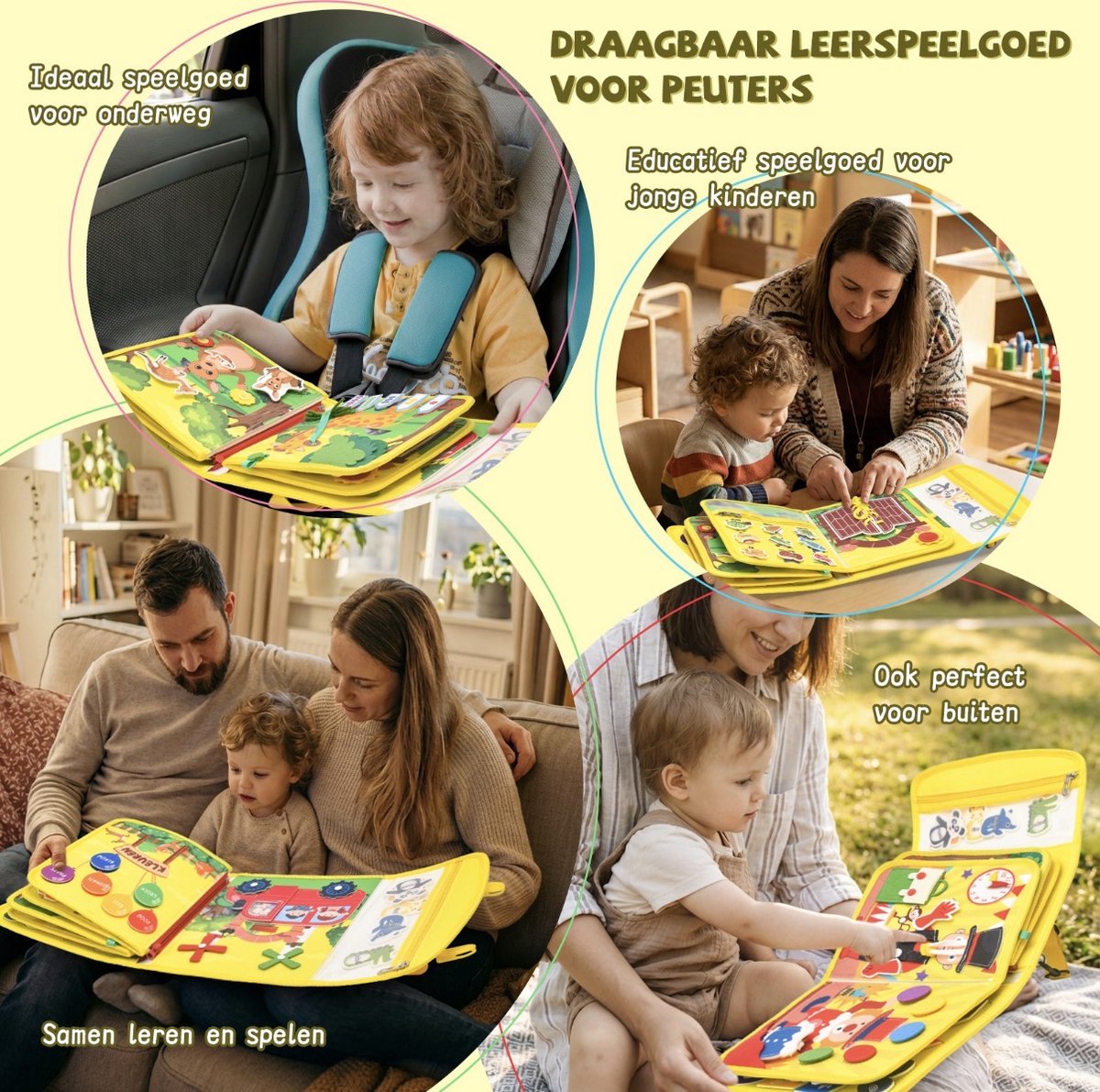 Bidiboo montessori 20-in-1 Busy Nederlandstalig