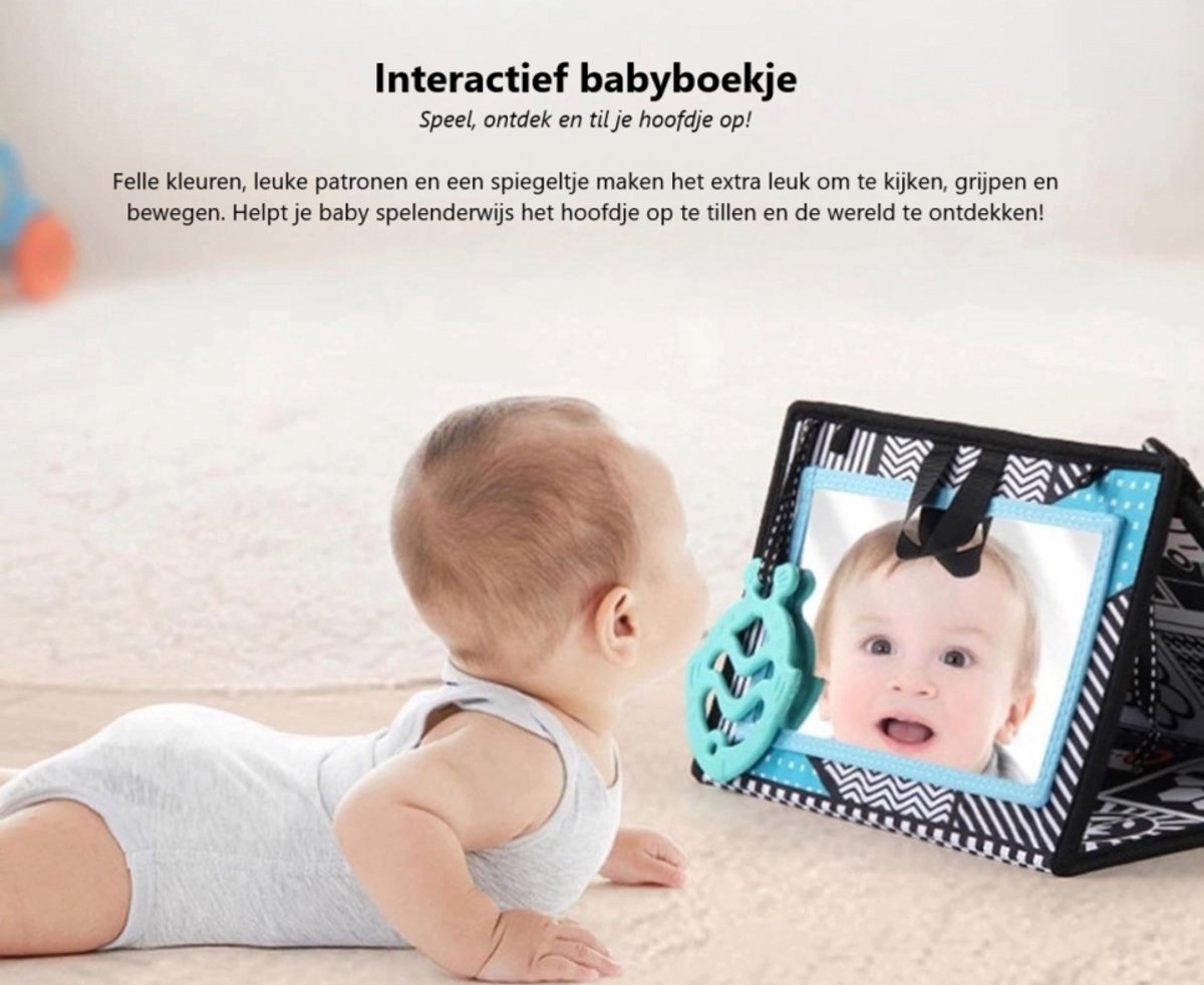 Knisperboekje - buikligtrainer baby