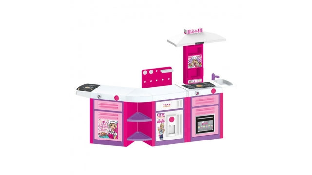 Dolu Barbie Speelkeuken + Geluid Roze