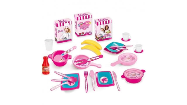 Dolu Barbie Speelkeuken + Geluid Roze