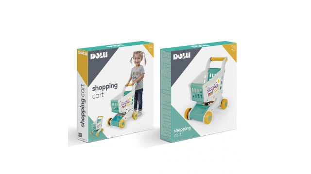 Dolu Winkelwagen Wit 48.5x42.5x31cm