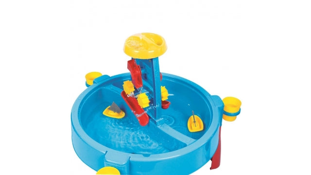 Dolu 2-in-1 Watertafel & Zandtafel met Accessoires Blauw/Rood/Geel 98x98x77cm